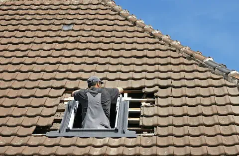 Pose de velux - Thaumiers